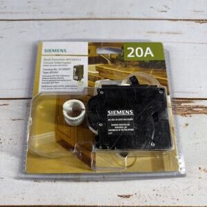 Siemens Q120DFP 20A QFGA2 AFCI/GFCI Dual‑Function Breaker – New